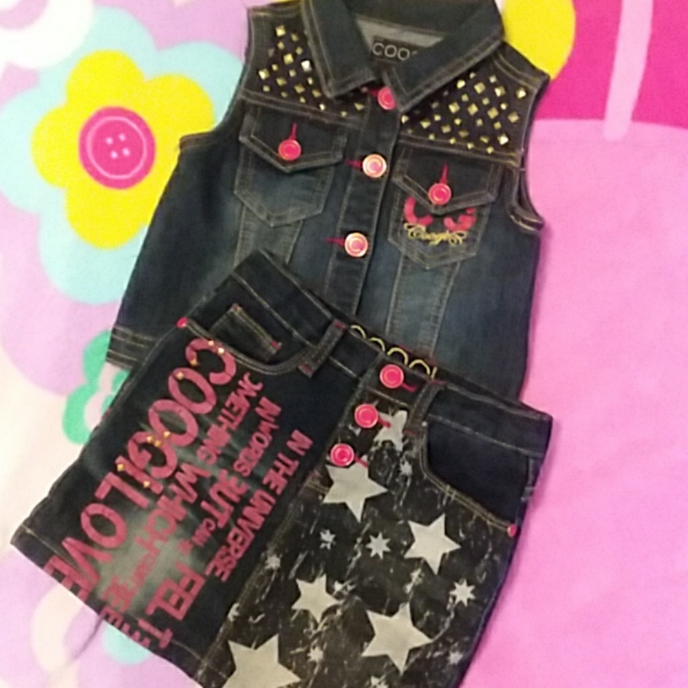 💙Little girl 2 piece Coogi set💙